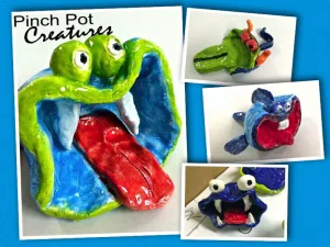 Pinch Pot Creatures