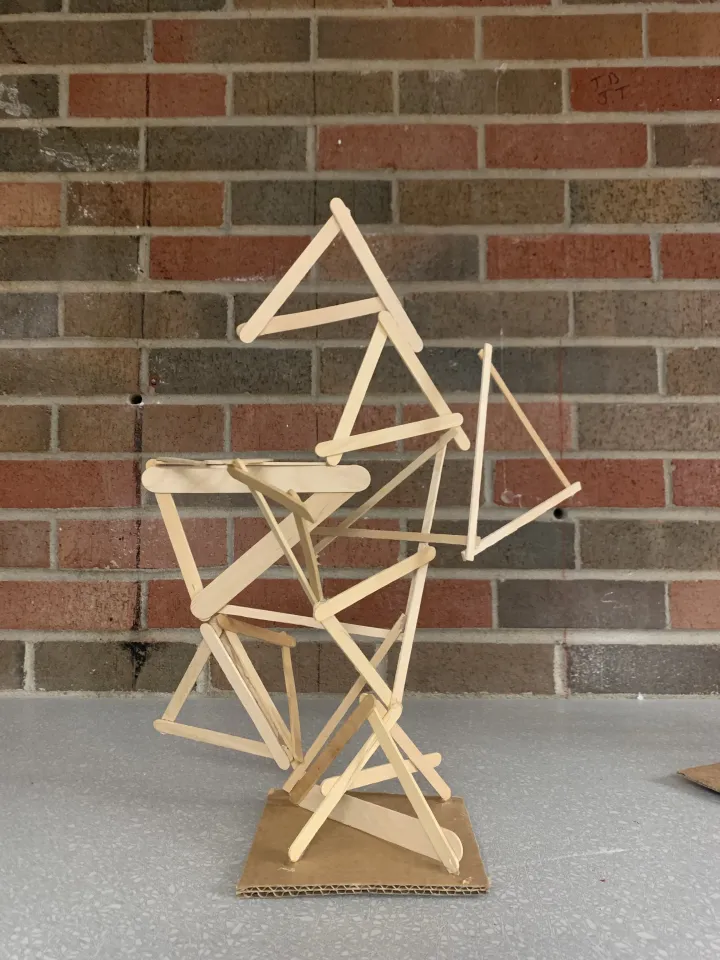 modular sculpture art lesson
