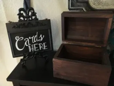 Graduation Party Ideas Chalkboard Card Sign