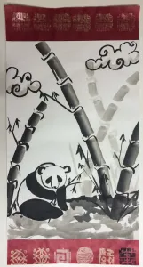 Sumie Painting Scroll Project