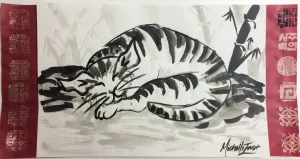 Sumie Painting Scroll Project