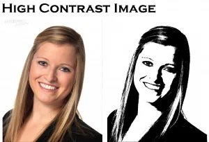 High Contrast Example