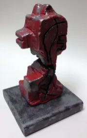 Abstract Non-objective Styrofoam Sculpture Floral Foam