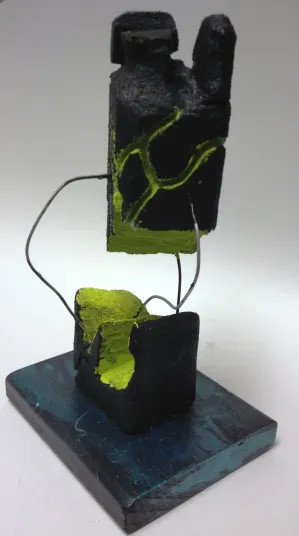 Abstract Non-objective Styrofoam Sculpture Floral Foam
