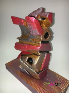 Styrofoam Sculpture Subtractive Non-objective