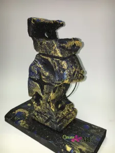 Styrofoam Sculpture Subtractive Non-objective