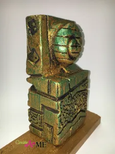 Styrofoam Sculpture Subtractive Non-objective