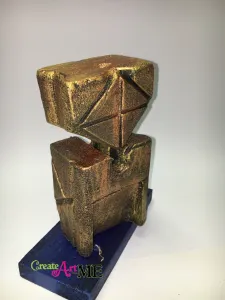 Styrofoam Sculpture Subtractive Non-objective