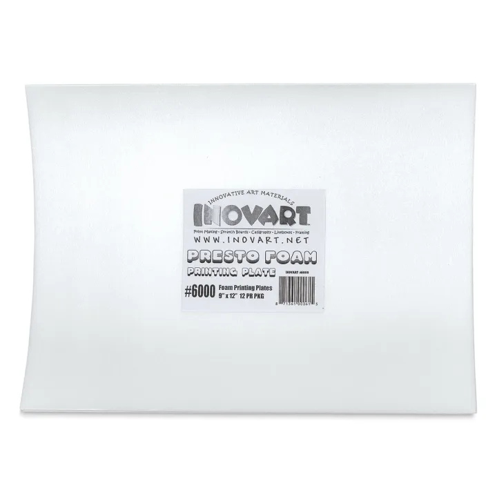 Inovart Printfoam for Block Printing - Pkg of 12, 9