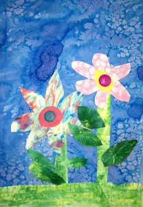 Bubble Shaving Cream Painting