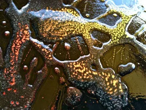 After spray paint
