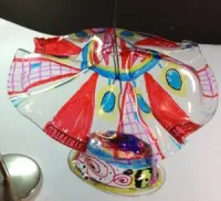 Chihuly Mobile Art Lesson for kids
