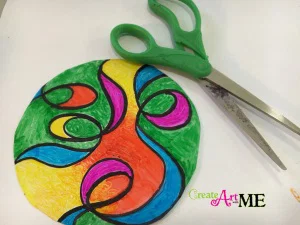Dale Chihuly Shrinky Dink Mini-Sculptures