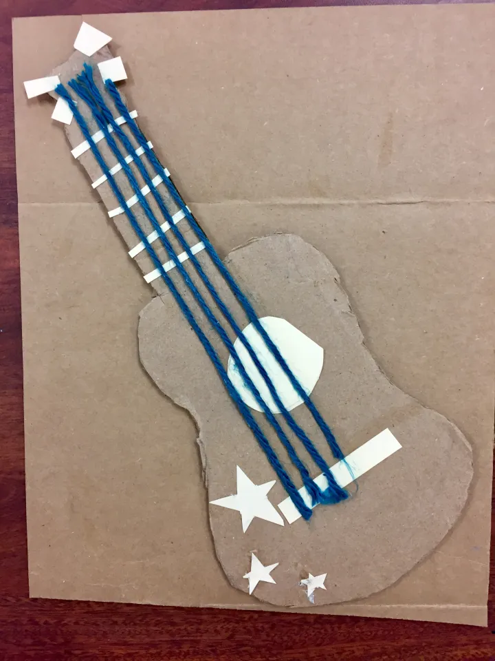 Jazz Printmaking & Collage Art Lesson Plan