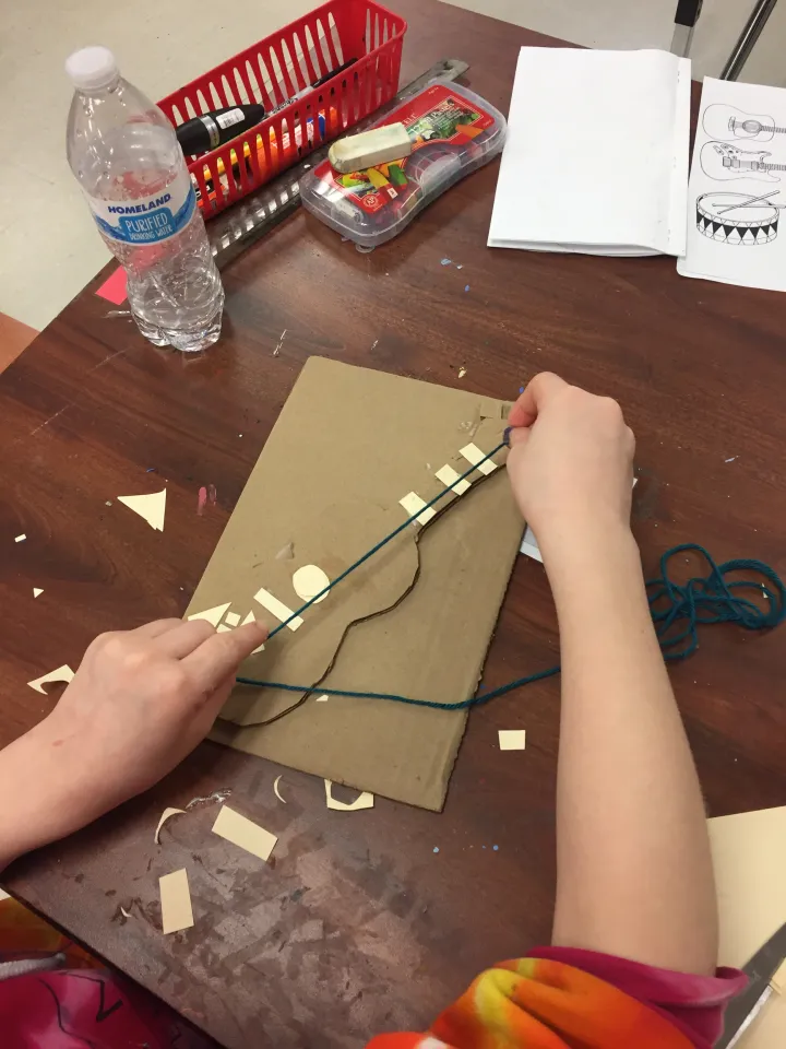 Jazz Printmaking & Collage Art Lesson Plan