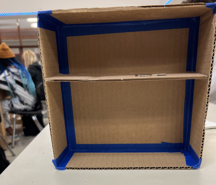 3D cardboard boxes