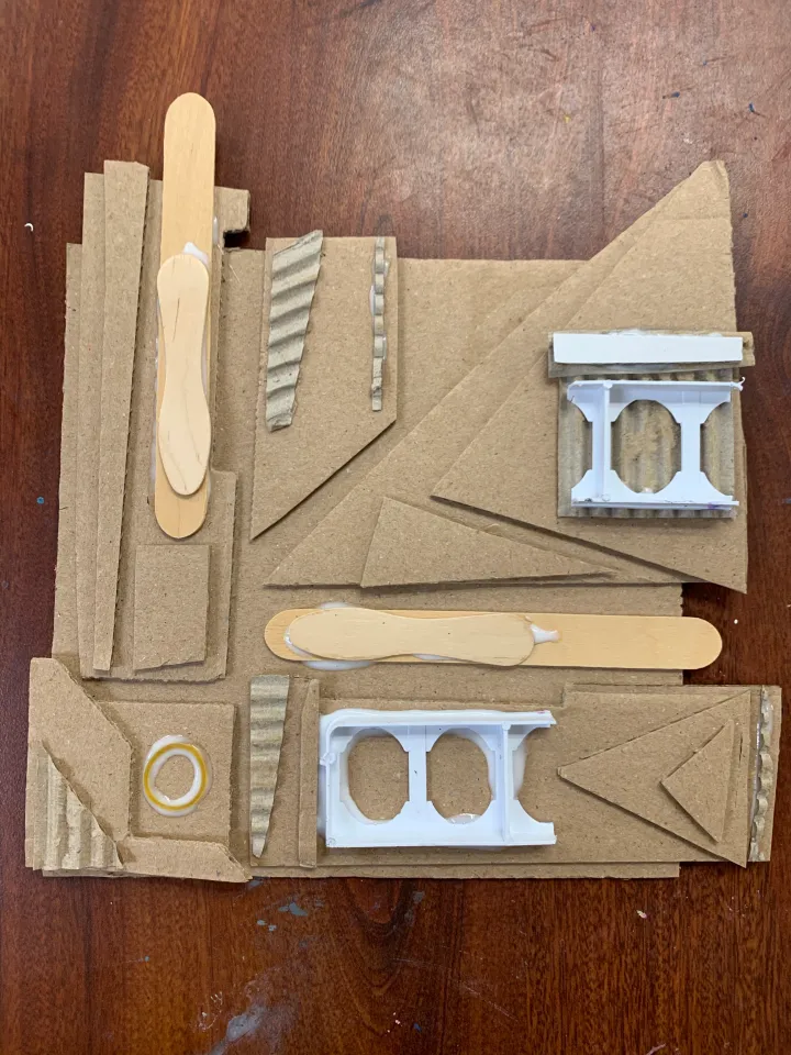 Found Object Assemblage Sculpture