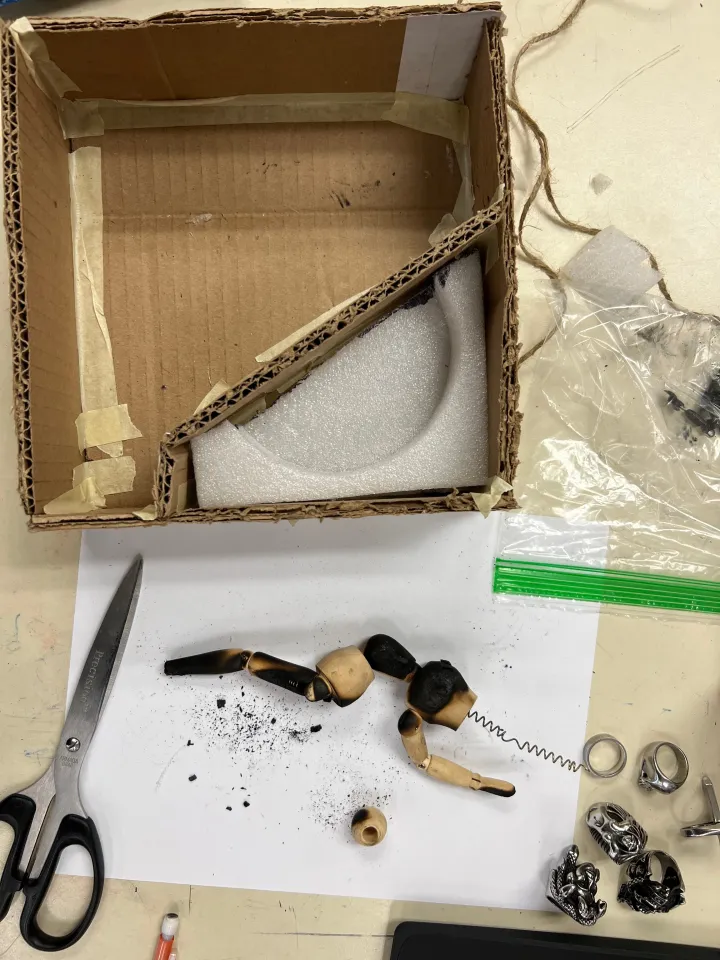 found object assemblage sculpture