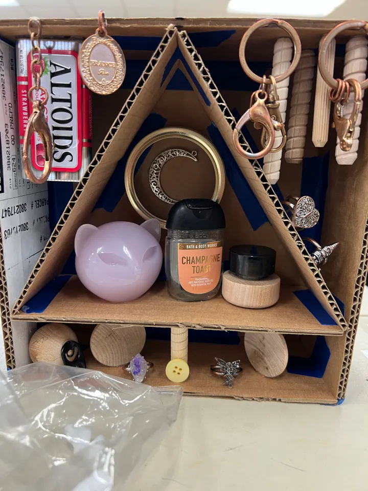 found object assemblage sculpture