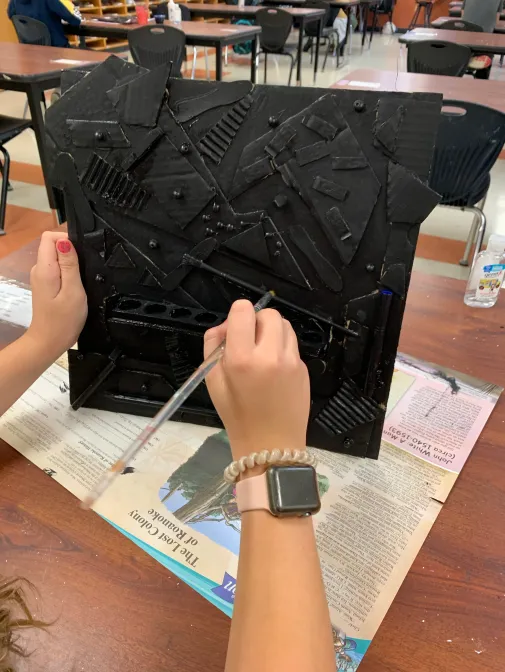 Found Object Assemblage Lesson