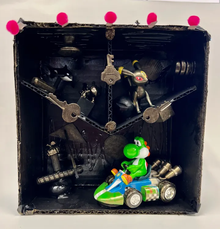 found object assemblage sculpture