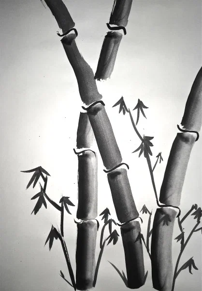 Featured: Sumi-e Painting 4 Basic Brushstrokes: Lesson 2