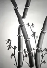 Sumi-e Painting Lesson Bamboo