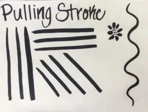 Sumi-e Pulling Stroke
