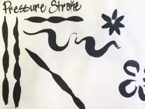 Sumi-e Pressure Stroke