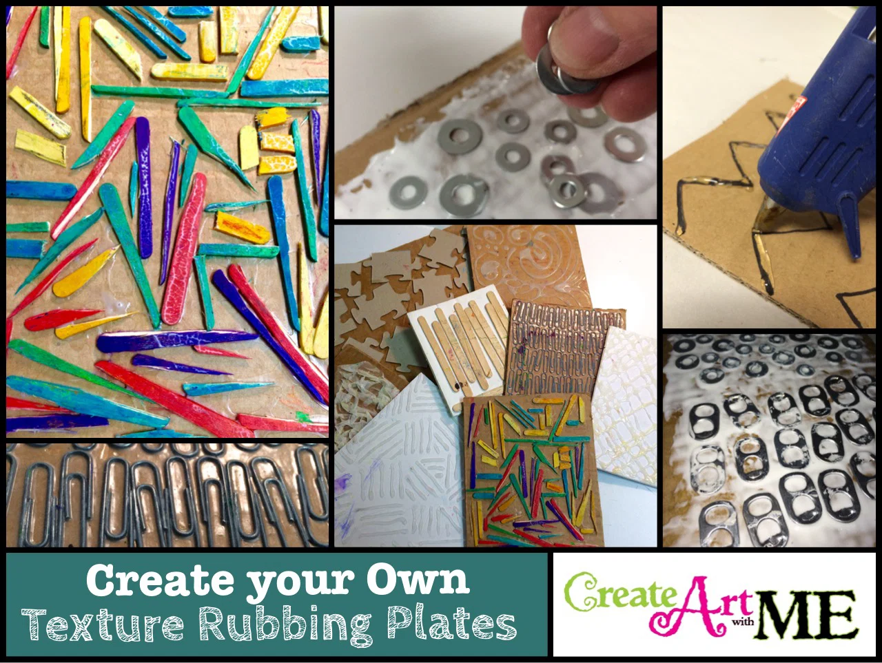 Featured: Create Your Own Texture Rubbing Plates