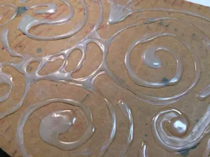 Create your Own Texture Rubbing Plates