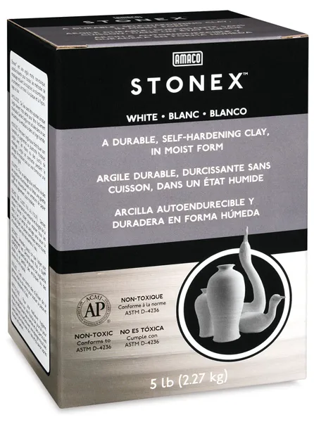 Amaco Stonex White Clay - 5 lb