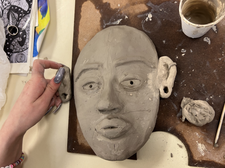 Expressive Clay Portrait Lesson