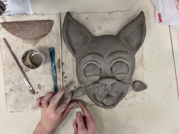 Expressive Clay Portrait Lesson