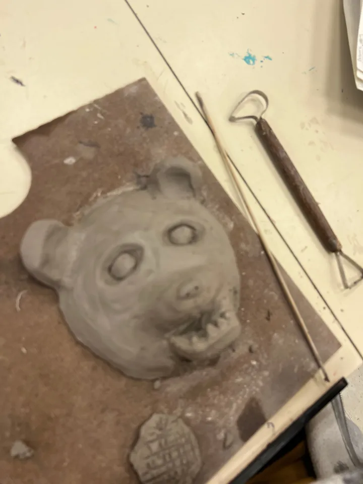 Expressive Clay Portrait Lesson
