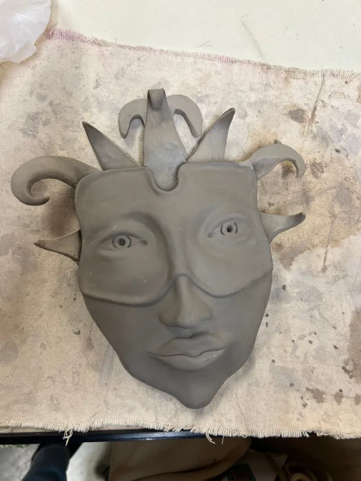 Expressive Clay Portrait Lesson