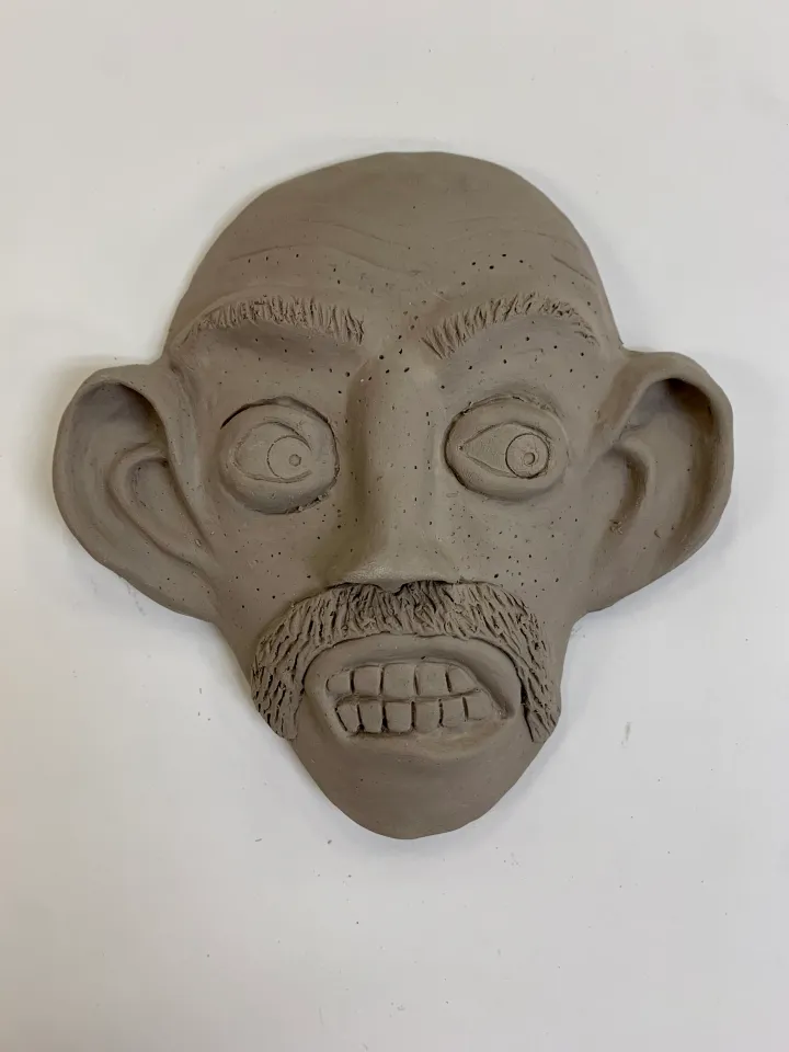 clay portrait
