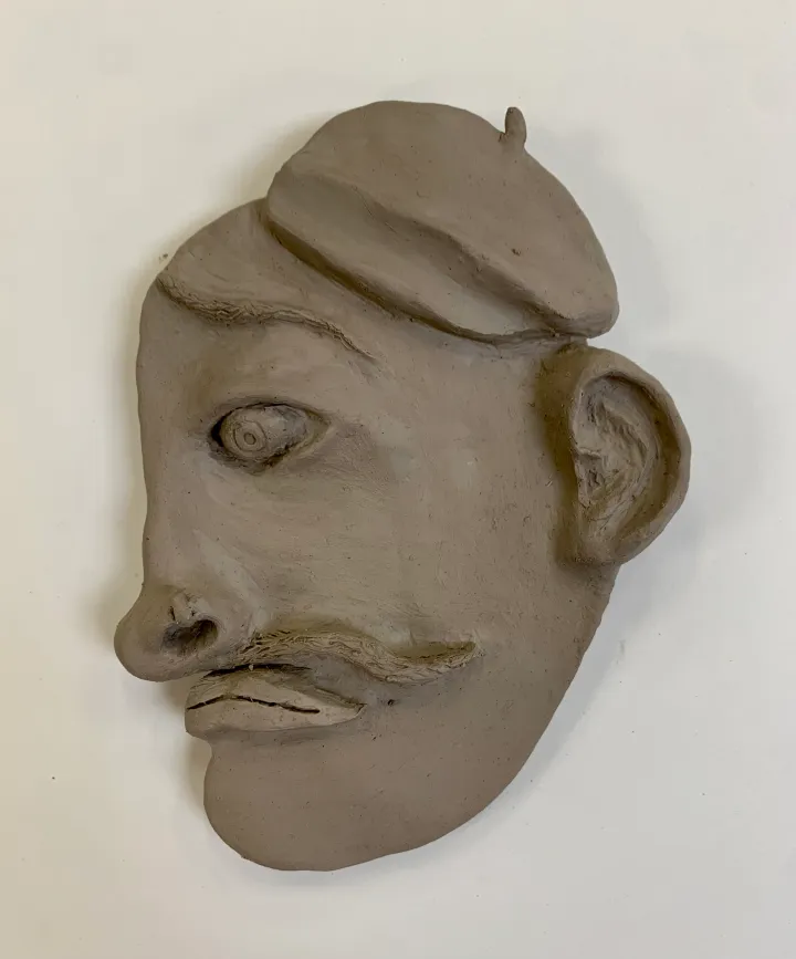clay portrait
