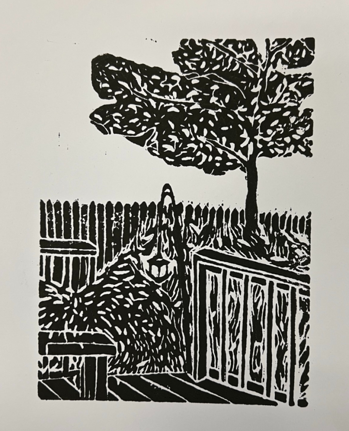 Memory Linocut Artwork