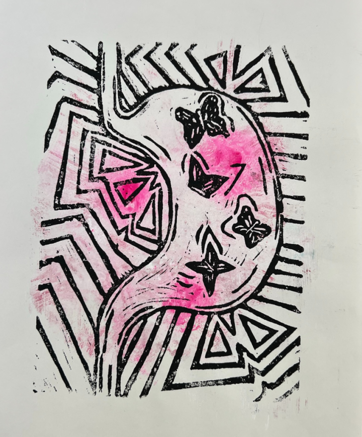 Memory Linocut Artwork