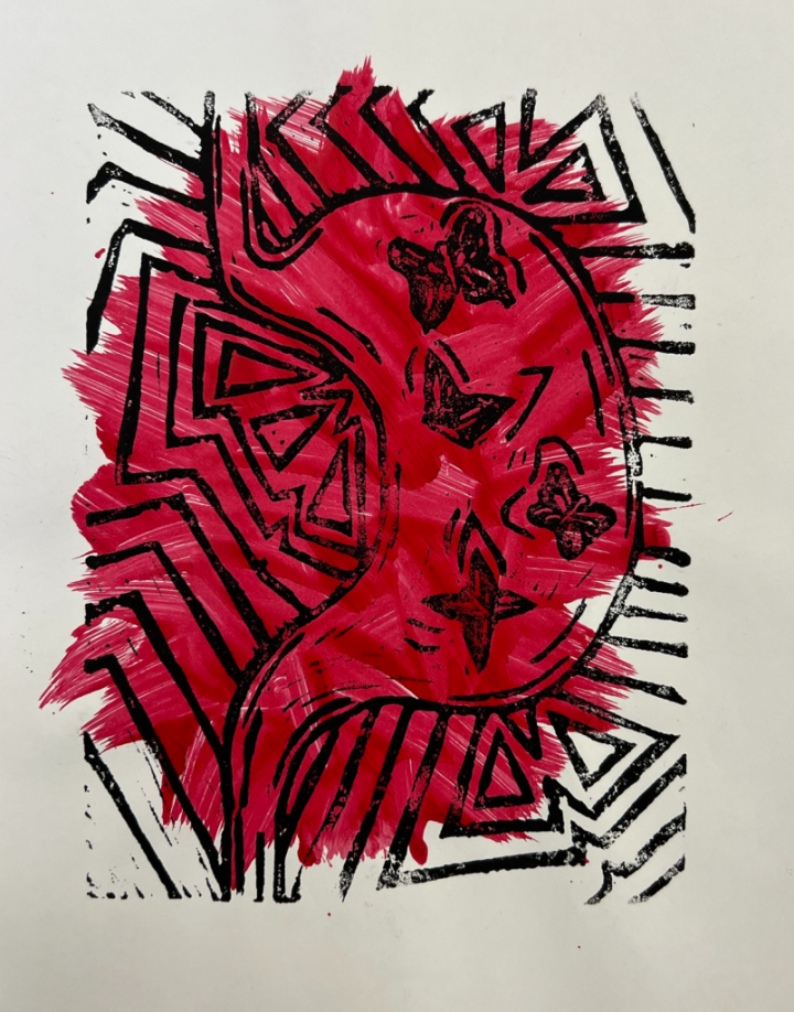 Memory Linocut Artwork
