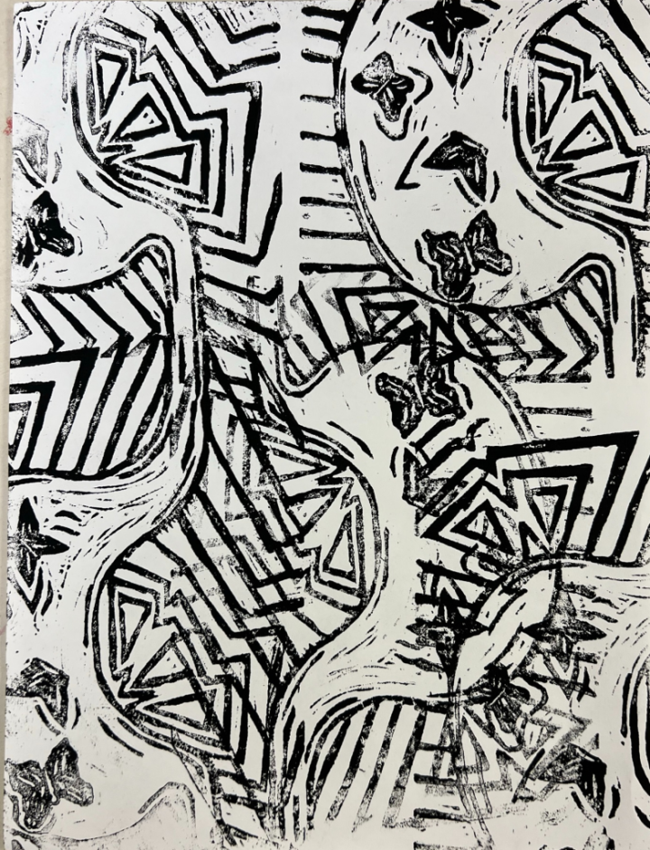 Memory Linocut Artwork