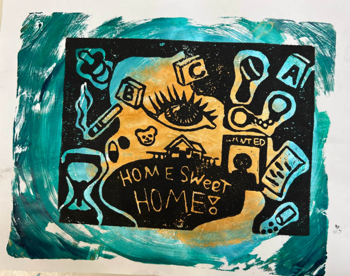 Memory Linocut Artwork