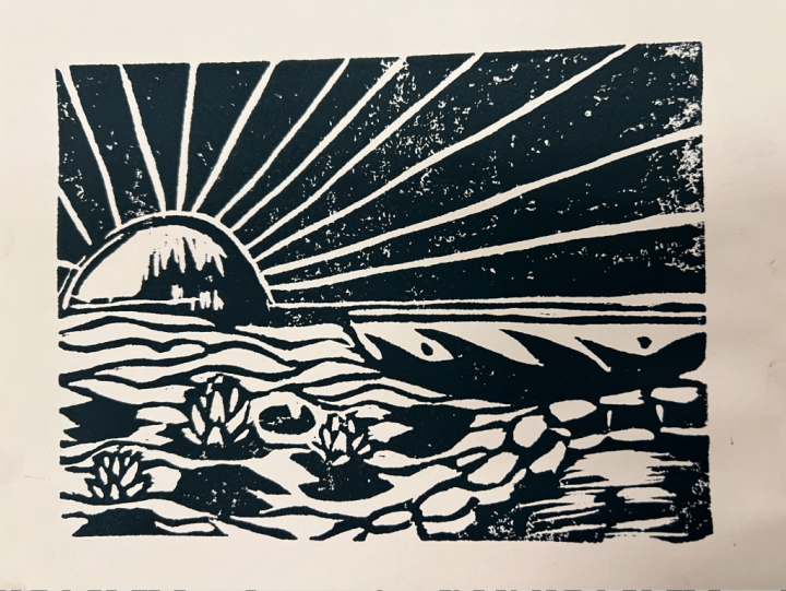 Memory Linocut Artwork