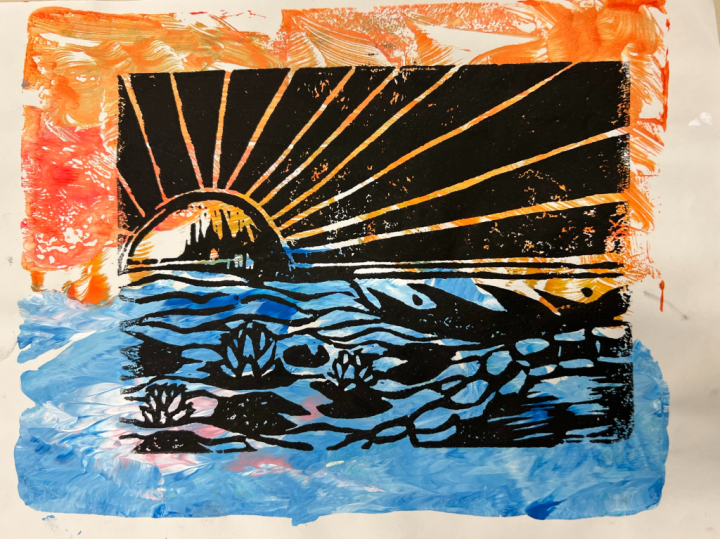 Memory Linocut Artwork