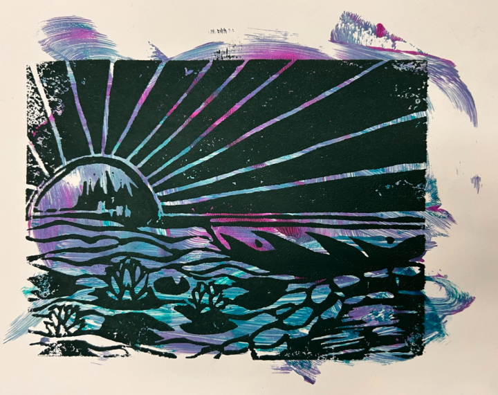 Memory Linocut Artwork