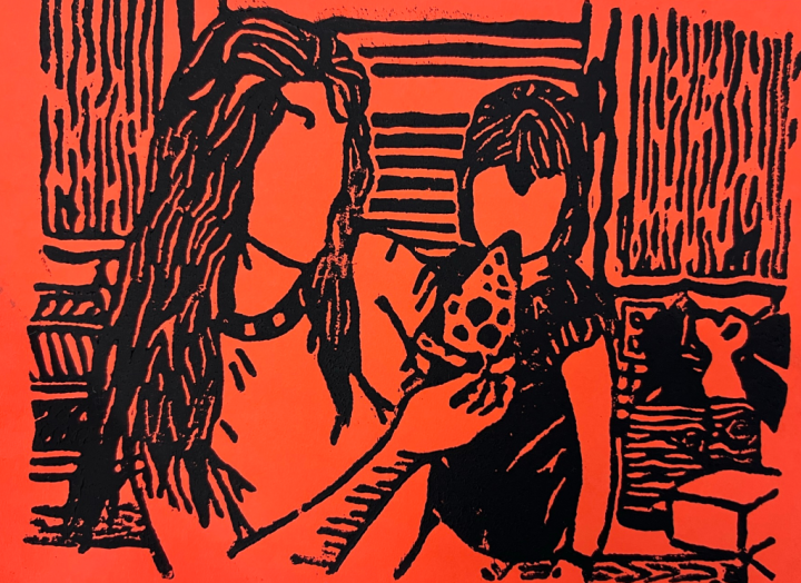 Memory Linocut Artwork