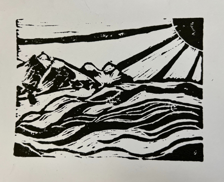 Memory Linocut Artwork