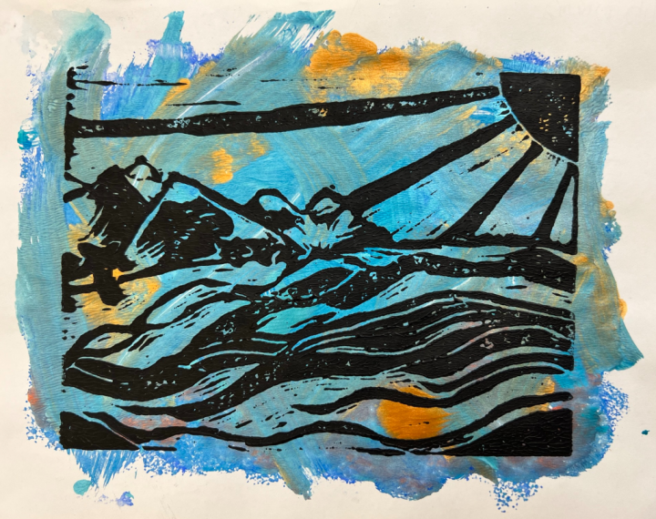 Memory Linocut Artwork