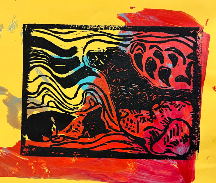 Memory Linocut Artwork